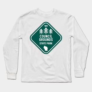 Council Grounds State Park Wisconsin Long Sleeve T-Shirt